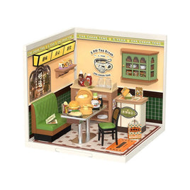 Robotime - Hong Kong Bites Cafe DIY Miniature House - Hobby Recreation Products