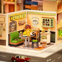 Robotime - Hong Kong Bites Cafe DIY Miniature House - Hobby Recreation Products