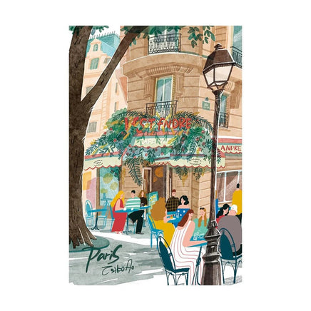 Robotime - Leisure in Paris 1000 Piece Jigsaw Puzzle - Hobby Recreation Products