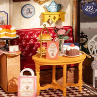 Robotime - Leisure Time Tea Room DIY Miniature House - Hobby Recreation Products