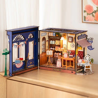 Robotime - Leisure Time Tea Room DIY Miniature House - Hobby Recreation Products