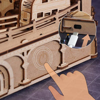 Robotime - Marble Travel, London Marble Run Wooden 3D Puzzle - Hobby Recreation Products