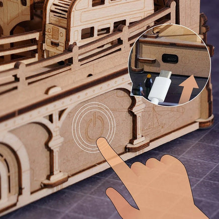 Robotime - Marble Travel, London Marble Run Wooden 3D Puzzle - Hobby Recreation Products