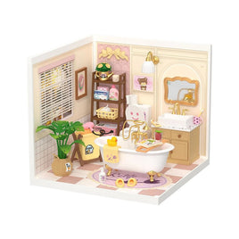 Robotime - Pop Bubble Bathroom Plastic DIY Miniature House - Hobby Recreation Products
