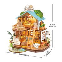 Robotime - Puppy's Cozy Villa DIY Miniature House - Hobby Recreation Products