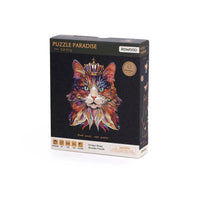 Robotime - Rowood Cat King 200pc Wooden Jigsaw Puzzle - Hobby Recreation Products