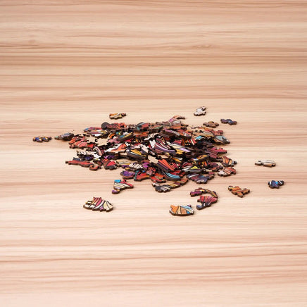 Robotime - Rowood Cat King 200pc Wooden Jigsaw Puzzle - Hobby Recreation Products