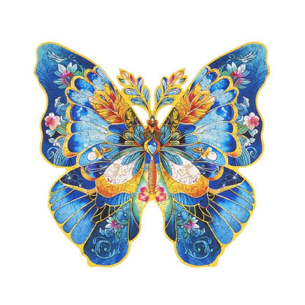 Robotime - Rowood Morpho Helena Butterfly 200pc Wooden Jigsaw Puzzle - Hobby Recreation Products
