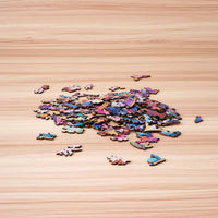 Robotime - Rowood Mystic Mandala Flower 200pc Wooden Jigsaw Puzzle - Hobby Recreation Products