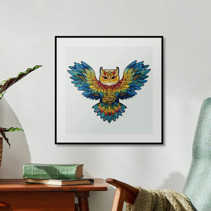 Robotime - Rowood Owl 200pc Wooden Jigsaw Puzzle - Hobby Recreation Products