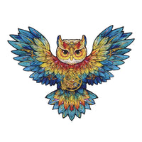 Robotime - Rowood Owl 200pc Wooden Jigsaw Puzzle - Hobby Recreation Products