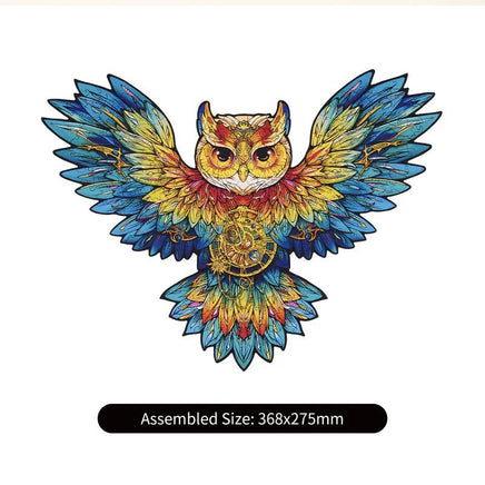 Robotime - Rowood Owl 200pc Wooden Jigsaw Puzzle - Hobby Recreation Products