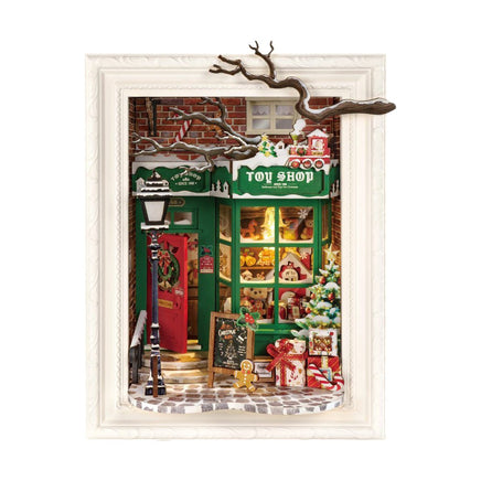 Robotime - Santa's Toy Shop Story Frame - Hobby Recreation Products