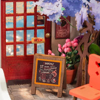 Robotime - Sea Holiday Restaurant, Super Mini Houses - Little Warm Spaces - Hobby Recreation Products