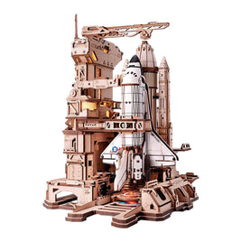 Robotime - Space Shuttle Mechanical 3D Wooden Puzzle - Hobby Recreation Products