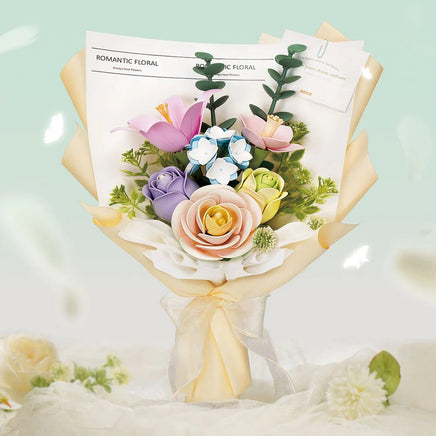 Robotime - Spring Time Bouquet DIY 3D Puzzle - Hobby Recreation Products