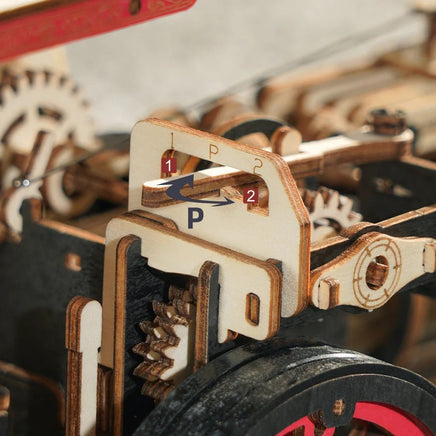 Robotime - Steam Engine Mechanical 3D Wooden Puzzle - Hobby Recreation Products