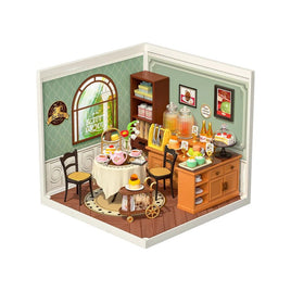 Robotime - Sweet Sips Tea DIY Plastic Miniature House - Hobby Recreation Products