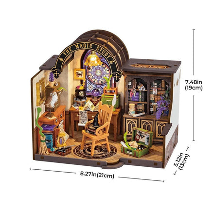 Robotime - The Magic Study DIY Miniature House - Hobby Recreation Products