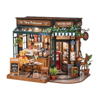 Robotime - Tipsy Restaurant DIY Miniature House - Hobby Recreation Products