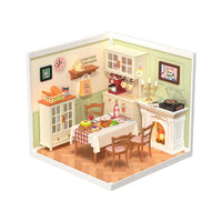 Robotime - Warm Dining Room Plastic DIY Miniature House - Hobby Recreation Products