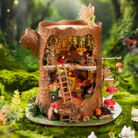 Robotime - Fairytale Tree House DIY Miniature House
