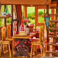 Robotime - A-Frame Cabin, DIY Miniature House