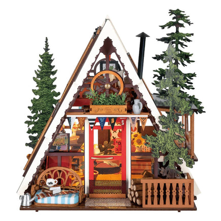 ROEDG181-A-frame-Cabin,-Diy-Miniature