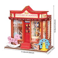 Robotime - Whimsey Toy Shop, Super Mini Houses