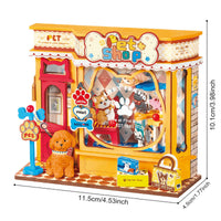 Robotime - Perfect Paw Shop, Super Mini Houses