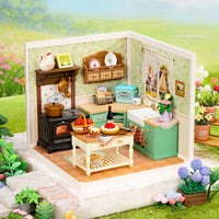 Robotime - Farmhouse Kitchen, DIY Miniature House