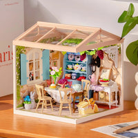 Robotime - Midsummer Dream Yard, DIY Miniature House