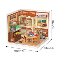 Robotime - Furry Friends' Home DIY Miniature House