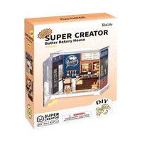 Robotime - Butter Bakery House, DIY Miniature House