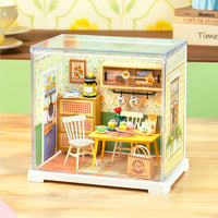 Robotime - Floral Dinig Room, DIY Miniature House
