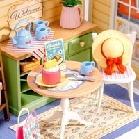 Robotime - Sunshine Sip Porch, DIY Miniature House