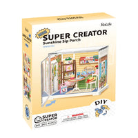 Robotime - Sunshine Sip Porch, DIY Miniature House