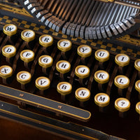 Robotime - Mechanical Typewriter Wooden 3D Puzzle, Classic Version