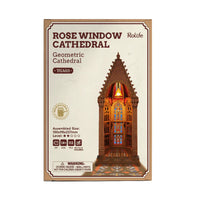 Robotime - Rose Window Geometric Cathedral