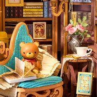 Robotime - Quiet Corner Study - DIY Book Nook