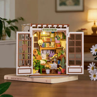 Robotime - Secret Bloomy Nook - DIY Book Nook