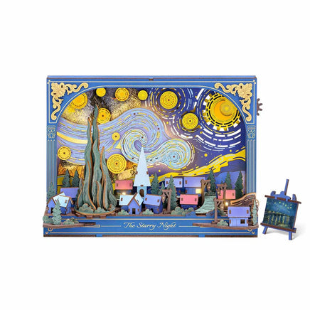 ROETH003-The-Starry-Night-Wall-Art-3d