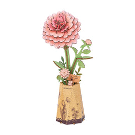 ROETW131-Pink-Dahlia-Diy-Wooden-Flower