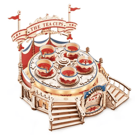 ROKR EA04 Amusement Park Series 3D Wooden Puzzle - Tilt - A - Whirl - Hobby Recreation Products