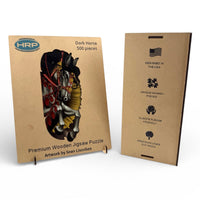 River City Toys - Dark Horse Wooden Jigsaw Puzzle, 500 pcs