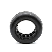 Raw Speed - Slick - Stadium Truck Tires w/ Inserts, Red, Yellow Compound