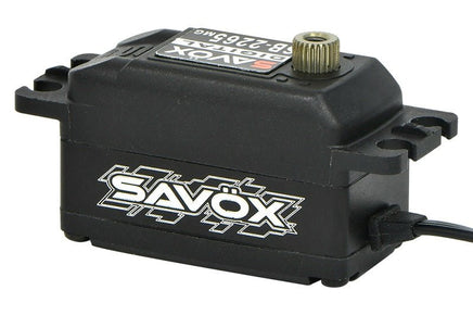 Savox - Black Edition Low Profile High Voltage Brushless Digital Servo, 17.0kg/cm, 0.07s/60deg, 8.4V - Hobby Recreation Products