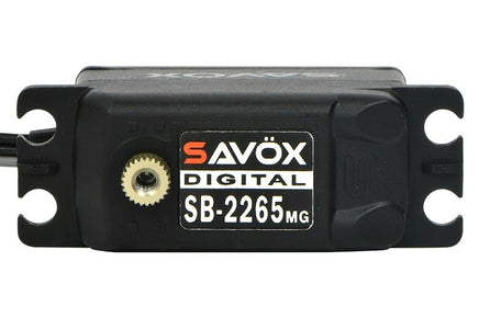 Savox - Black Edition Low Profile High Voltage Brushless Digital Servo, 17.0kg/cm, 0.07s/60deg, 8.4V - Hobby Recreation Products