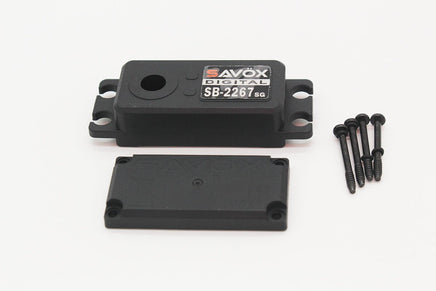 Savox - Top and Bottom Servo Case w/ 4 Screws for SB2267SG - Hobby Recreation Products