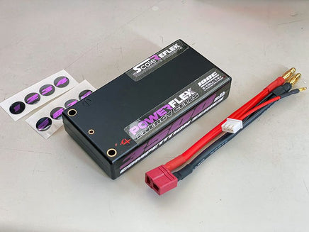 Scale Reflex - Shorty LiPo - 2S - 7.4 - 100C - 3500mAh - Purple - Hobby Recreation Products